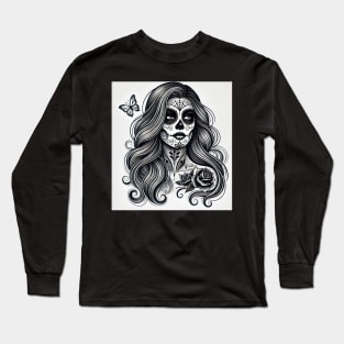 The witch catrina Long Sleeve T-Shirt